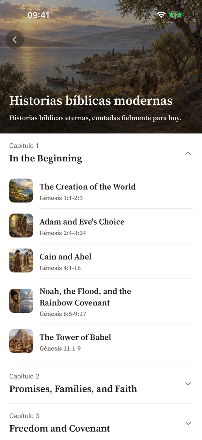 Biblioteca de historias bíblicas ilustradas de Bible Pocket
